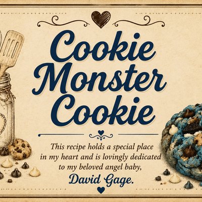 Cookie Monster Cookie