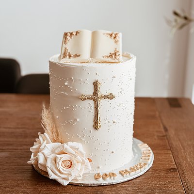 Christening Cake 