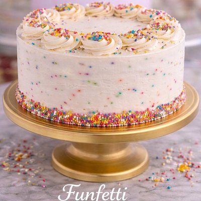 Funfetti Cake - 10 Inch