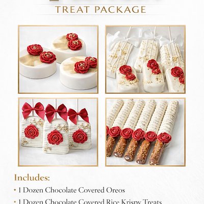 Basic Package | 4 Dozen Treats  (Dip Drizzle, Sprinkle Only)
