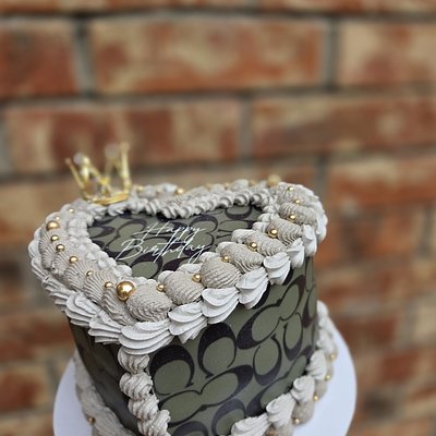 Coach Theme Birthday Cake 