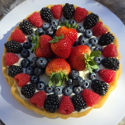 Berry Bliss Fruit Pizza 