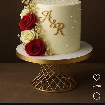 Initial/ Engagement Cake 