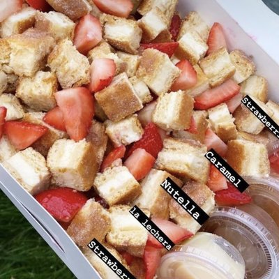 Churro Cheesecake Bites