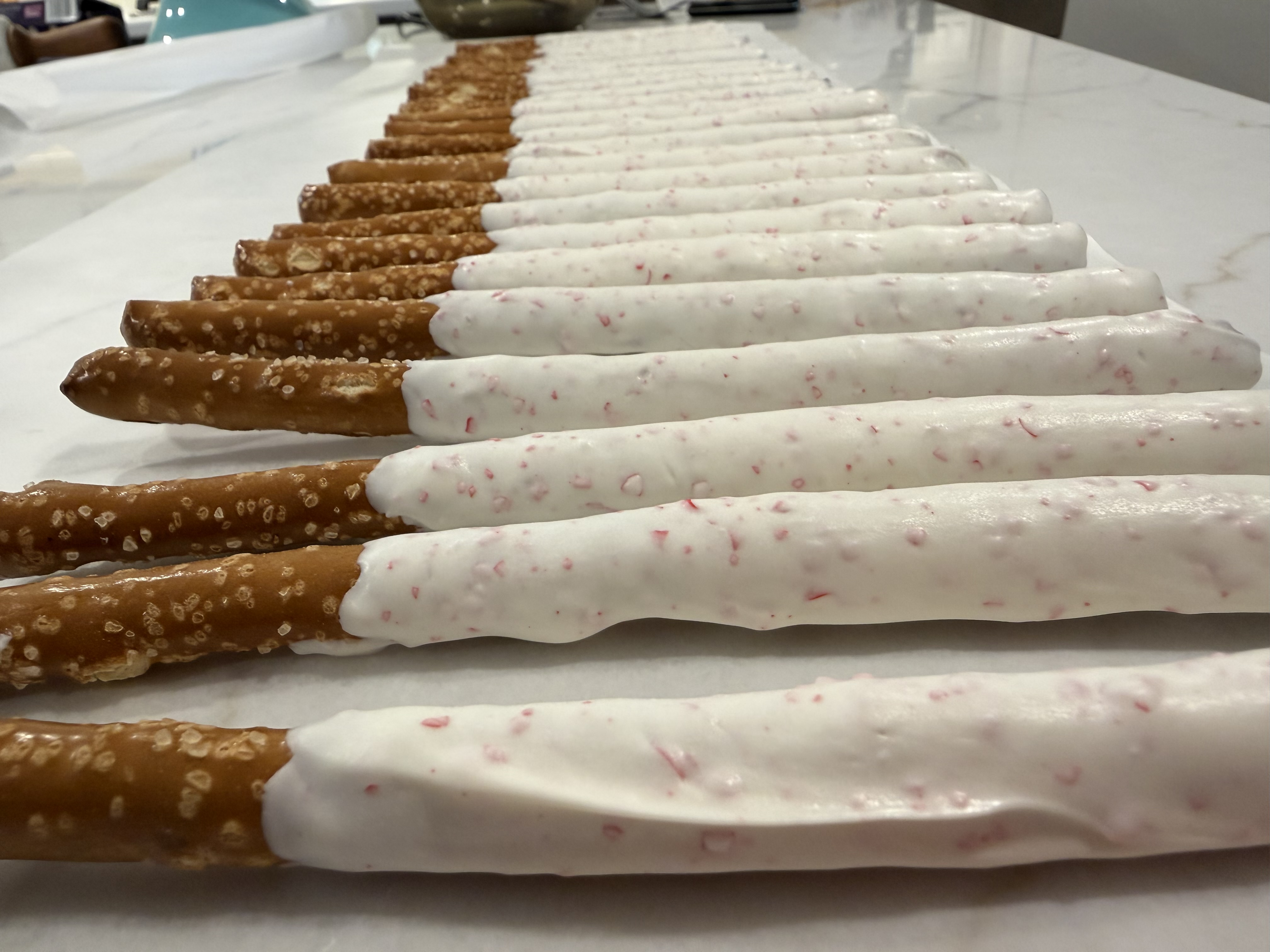 Dozen Dipped Pretzel Sticks