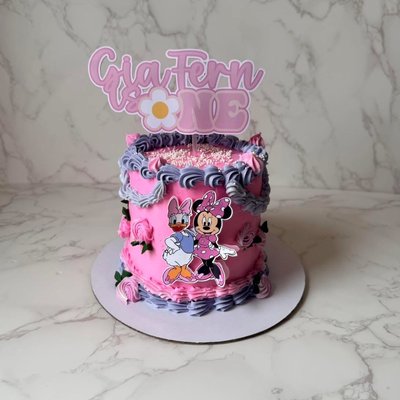 4in Cake Round/Heart 