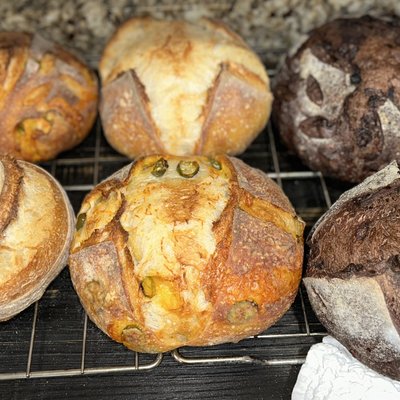 Plain Sourdough Mini Bread