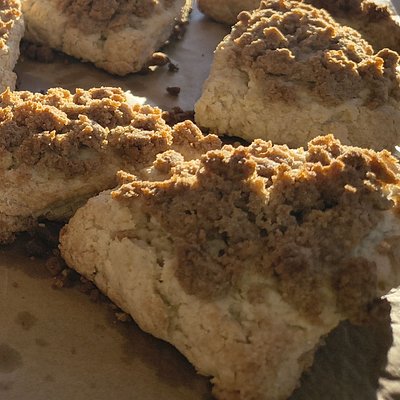 Coffee Cake Scones (8)