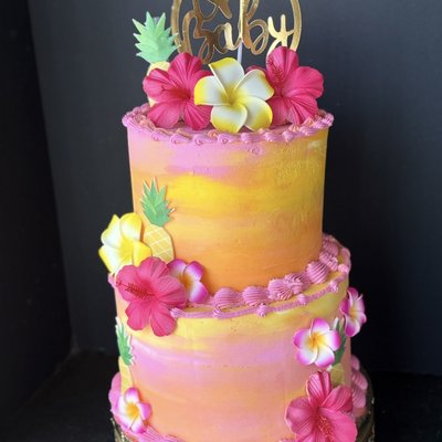 8"/10" Two Tier Cake  