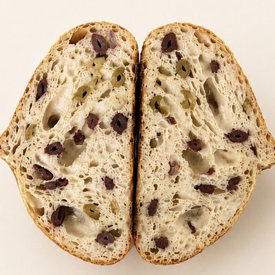 Olive Sourdough Bread 
