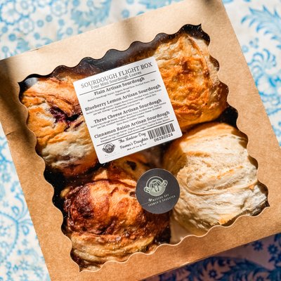 Sourdough “Flight Boxes” 