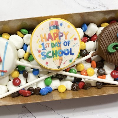 Back To School Cake Pop Treats Box