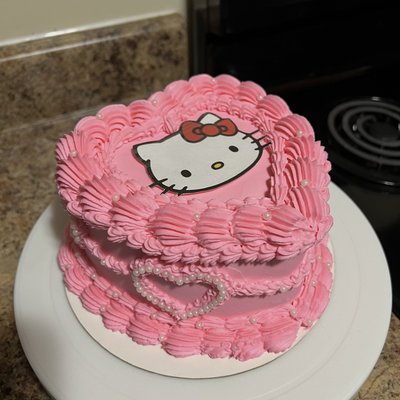 6” Heart Cakes 