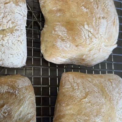 Artisan Ciabatta Rolls (6)