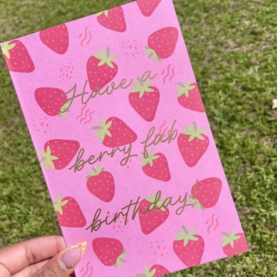 Berry Birthday Card