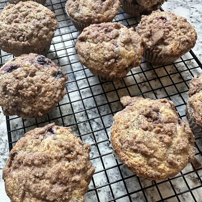 Blueberry Streusel Muffins