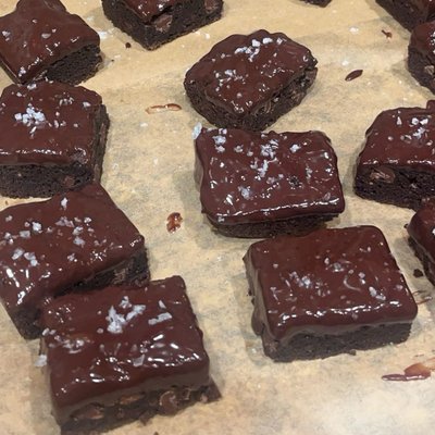 Salted Ganache Brownies