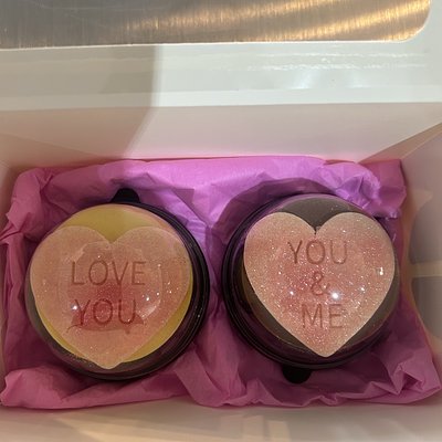Valentines Cake Pucks