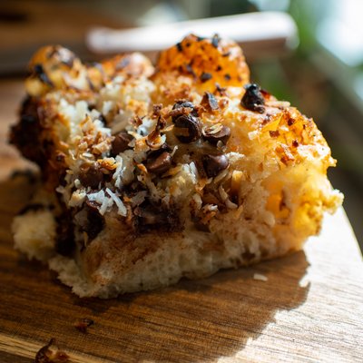 Coconut Chocolate Chip 12in Focaccia 