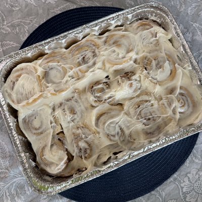 Cinnamon Rolls Tray