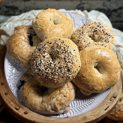 Hand Rolled Bagels