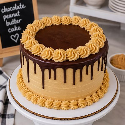 Chocolate Peanut Butter Cake