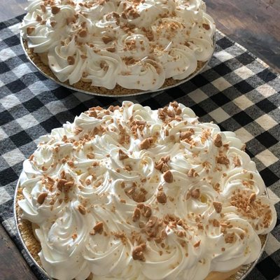9inch Butterscotch Pie