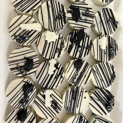 Chocolate covered oreos