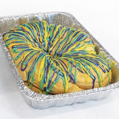 Traditional Cinnamon King Cake