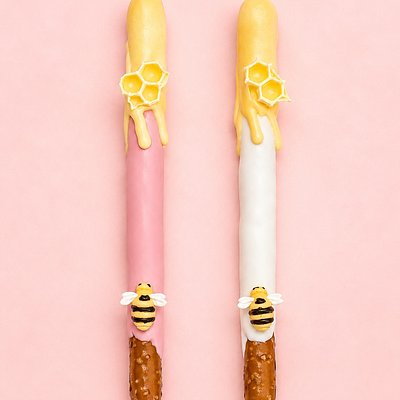 Dipped Pretzel Sticks