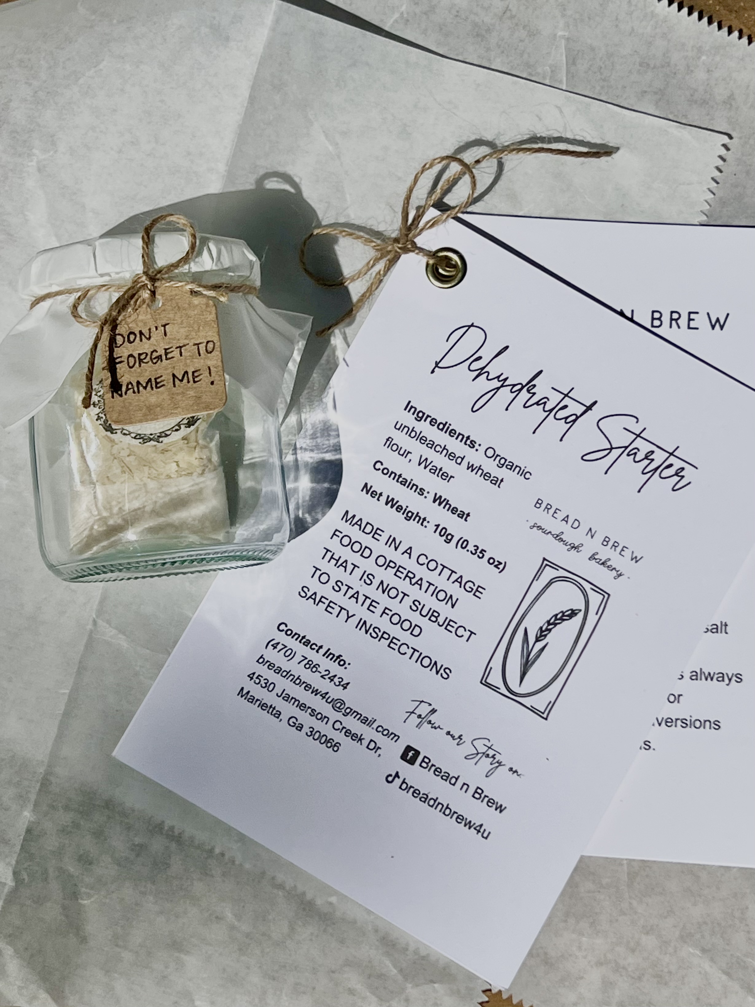 Dehydrated Starter