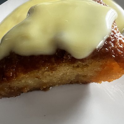 Malva Pudding With Custard (Single Serving)