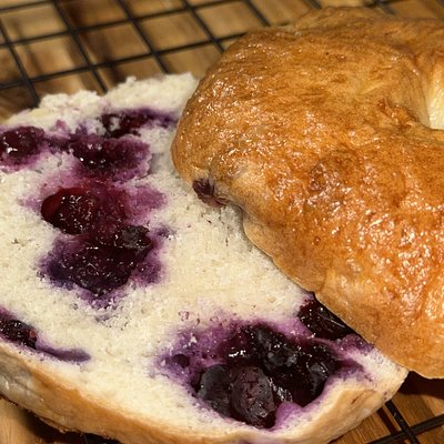 Blueberry Bagels 