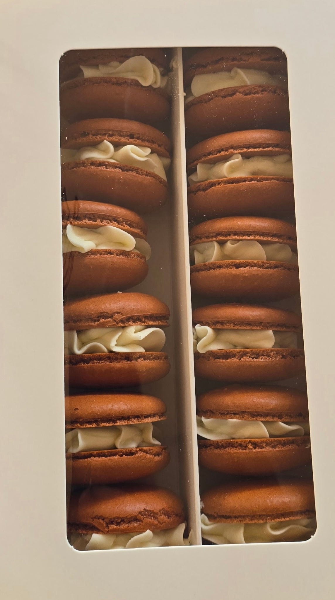 White Chocolate Macarons