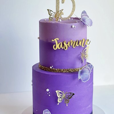 2 TIER Cake (6in/8in Round)