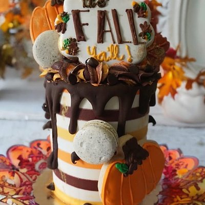 Thanksgiving Harvest Cake