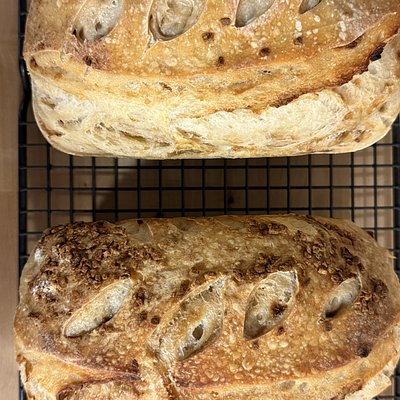 French Onion Sourdough Loaf 