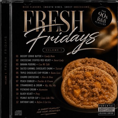 “Billboard Top 3” 3 Piece Variety Cookie Pack 
