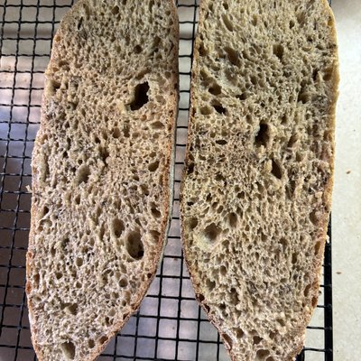 2 Large Baguettes 