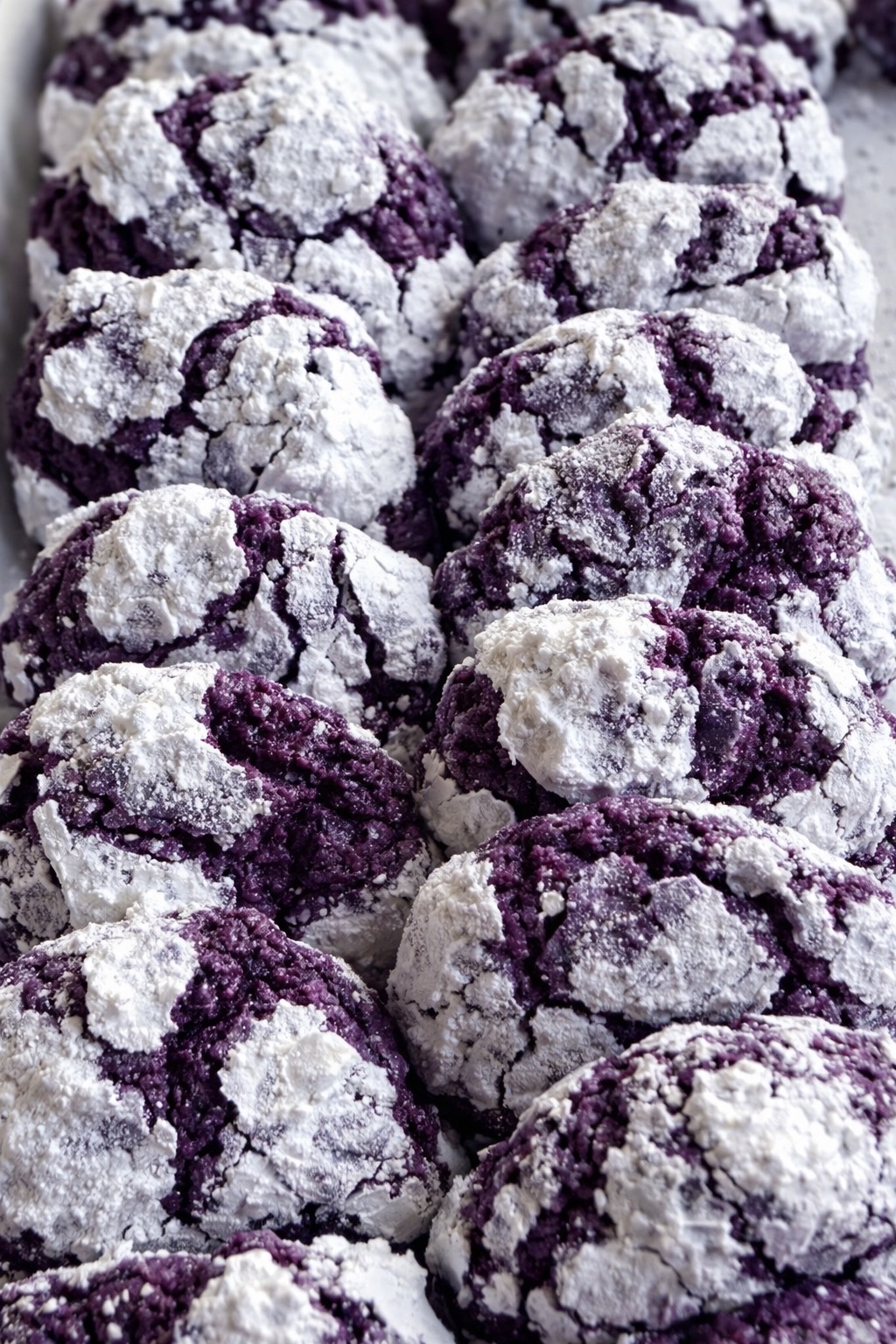 16 Pieces of Ube Crinkles
