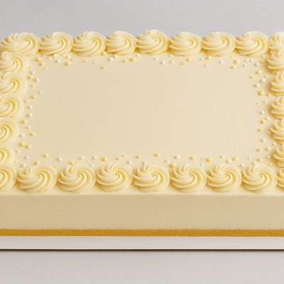 Custom Cake- Sheet Cake 1/4 Sheet Single Layer 