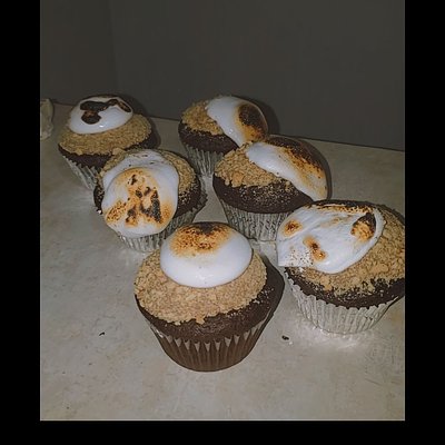 💎S'mores Cupcakes**