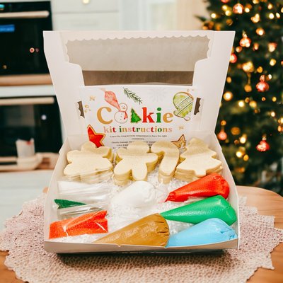 DIY Christmas Cookie Kit A- 12 Cookies
