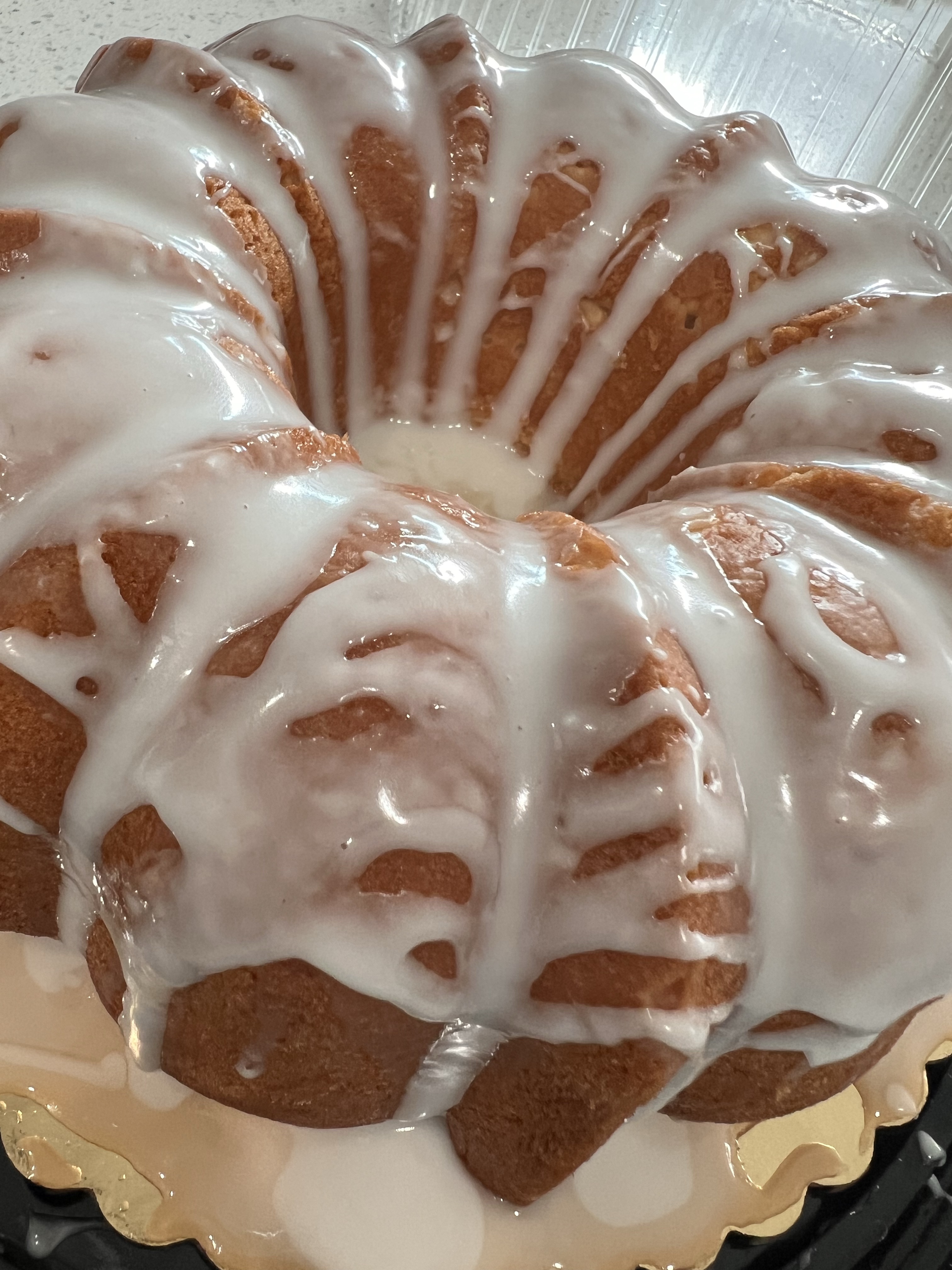 Glazed Pound Cake 