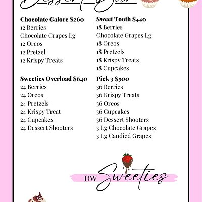 Dessert Bar