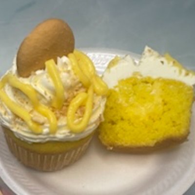 1 Dozen Banana Pudding Cupcakes 