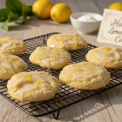 Lemon Frosted Sugar Cookies