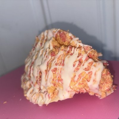 Strawberry Crunch Cheesecake Stuffed Taco