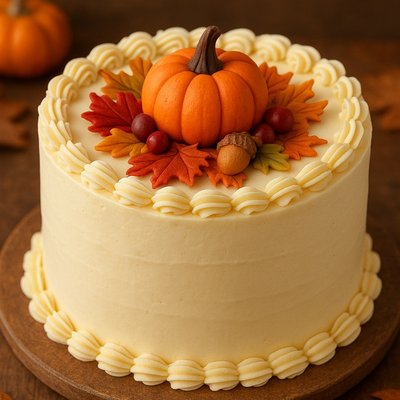 Carrot Harvest Blessing Cake 🍁🍂