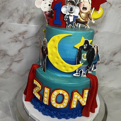 Custom Tier  Cake 4” X 6” Servings 24